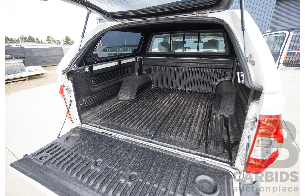 02/2020 LDV T60 PRO (4x4) SK8C Double Cab Utility White Turbo Diesel 2.8L