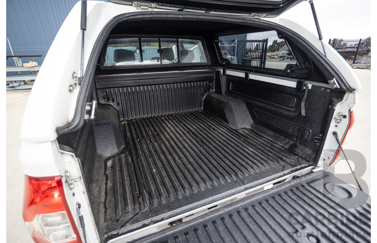 02/2020 LDV T60 PRO (4x4) SK8C Double Cab Utility White Turbo Diesel 2.8L