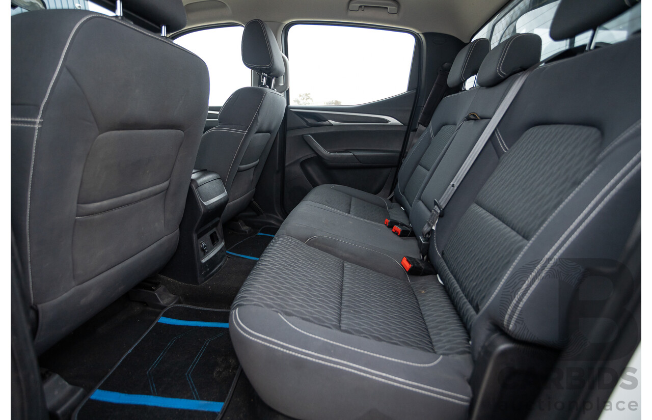 02/2020 LDV T60 PRO (4x4) SK8C Double Cab Utility White Turbo Diesel 2.8L