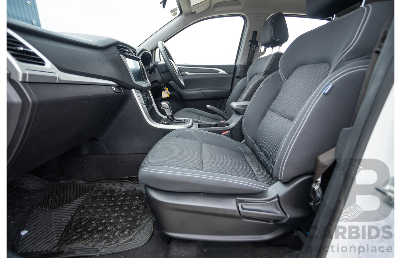 02/2020 LDV T60 PRO (4x4) SK8C Double Cab Utility White Turbo Diesel 2.8L