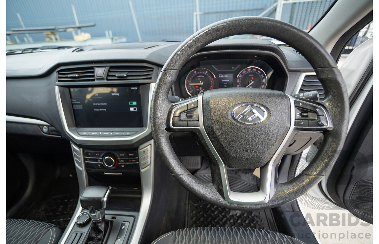 02/2020 LDV T60 PRO (4x4) SK8C Double Cab Utility White Turbo Diesel 2.8L