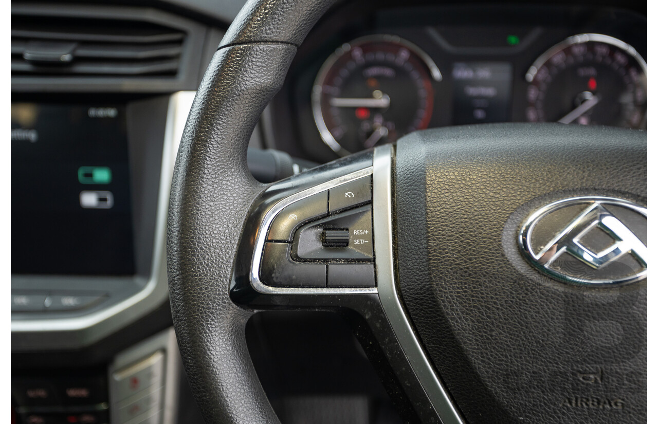 02/2020 LDV T60 PRO (4x4) SK8C Double Cab Utility White Turbo Diesel 2.8L