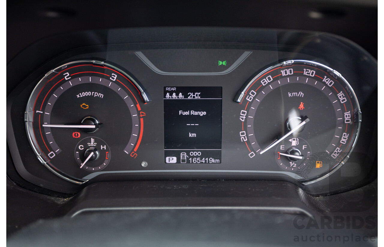 02/2020 LDV T60 PRO (4x4) SK8C Double Cab Utility White Turbo Diesel 2.8L