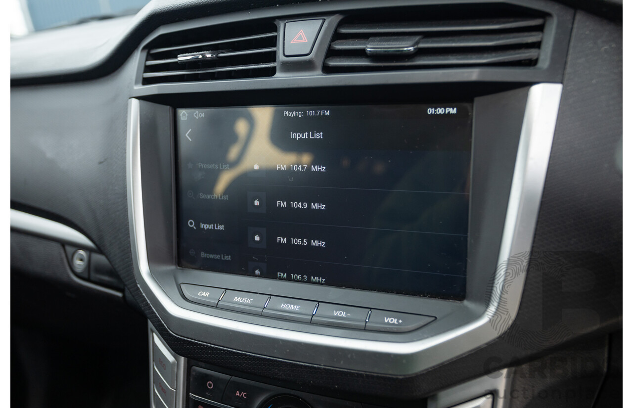 02/2020 LDV T60 PRO (4x4) SK8C Double Cab Utility White Turbo Diesel 2.8L