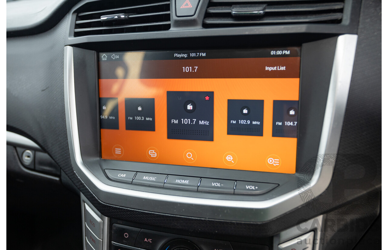 02/2020 LDV T60 PRO (4x4) SK8C Double Cab Utility White Turbo Diesel 2.8L