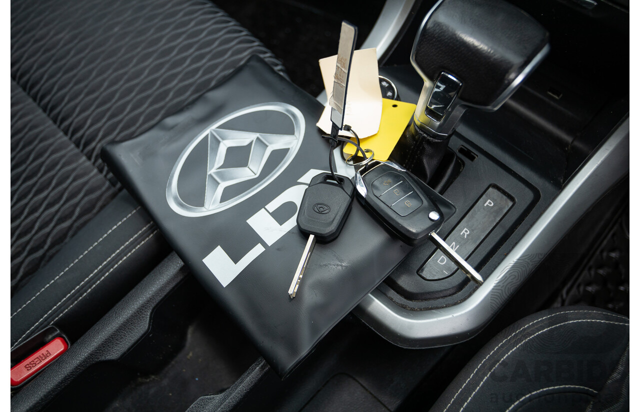 02/2020 LDV T60 PRO (4x4) SK8C Double Cab Utility White Turbo Diesel 2.8L