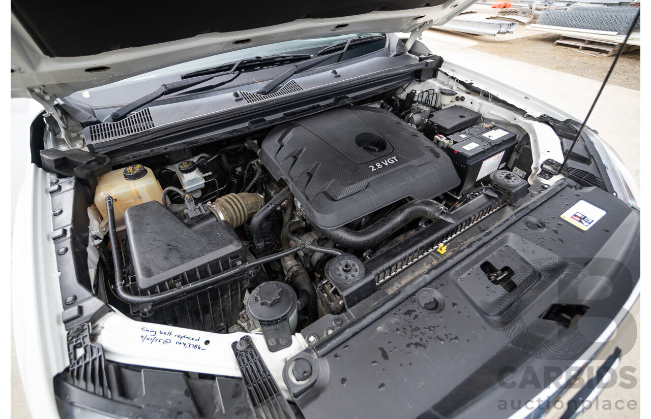 02/2020 LDV T60 PRO (4x4) SK8C Double Cab Utility White Turbo Diesel 2.8L