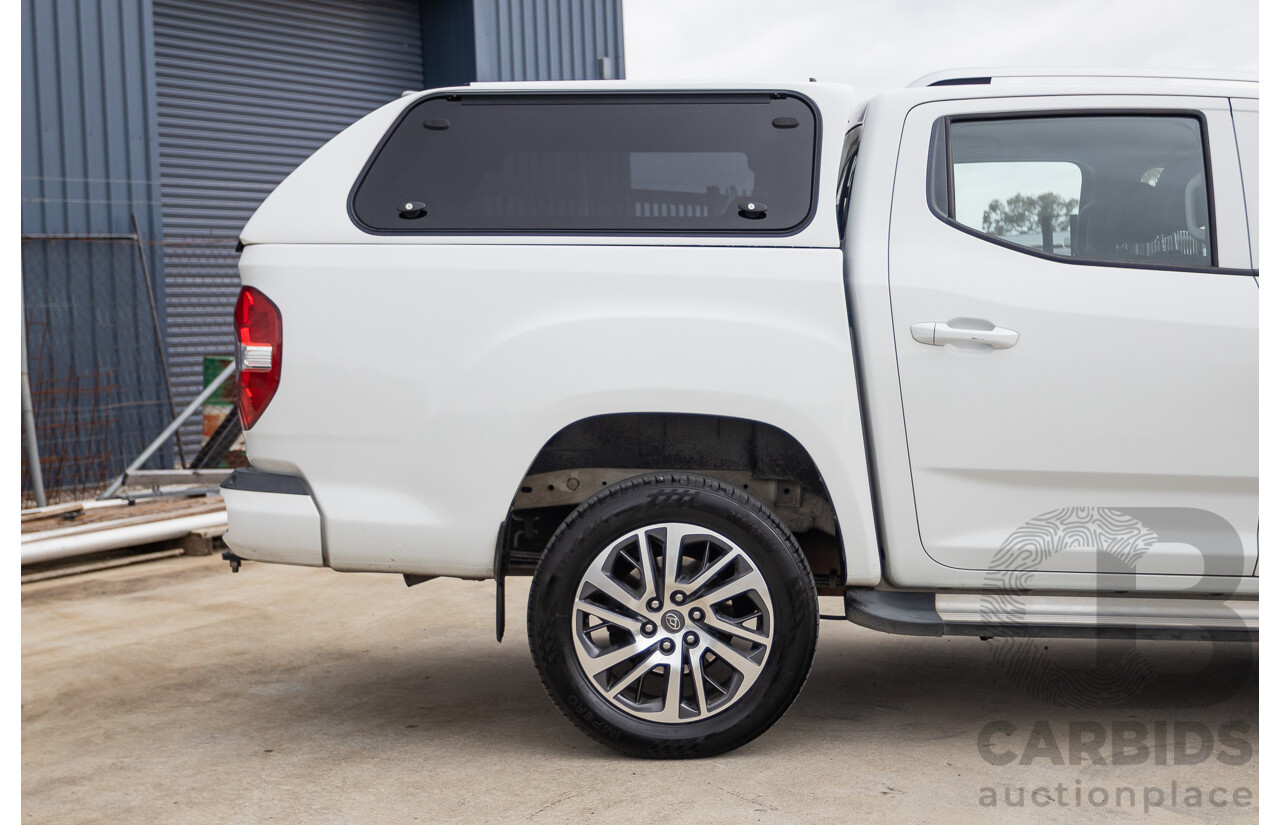 02/2020 LDV T60 PRO (4x4) SK8C Double Cab Utility White Turbo Diesel 2.8L