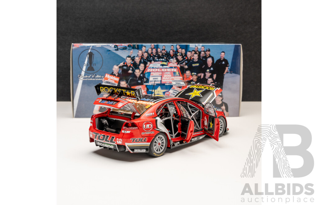 Classic Carlectables Holden VE Series II Commodore 2011 Bathurst Winner #2 Garth Tander/Nick Percat Holden Racing Team 1:18 Scale Model Car - COA Included
