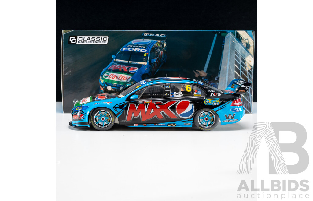 Classic Carlectables Ford FG Falcon V8 Supercar 2014 Bathurst Winner #6 Chaz Mostert/paul Morris Pepsi Max Crew FPR 1:18 Scale