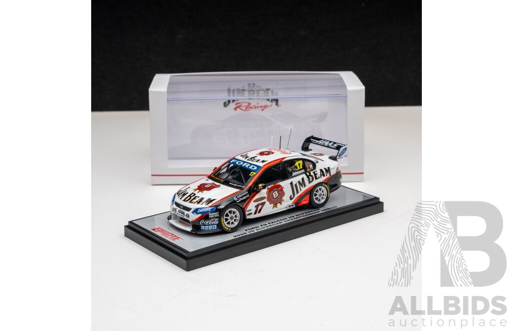 Biante Ford FG Falcon V8 Supercar 2010 Supercar Championship #17 Steven Johnson Jim Beam Racing 1:43 Scale