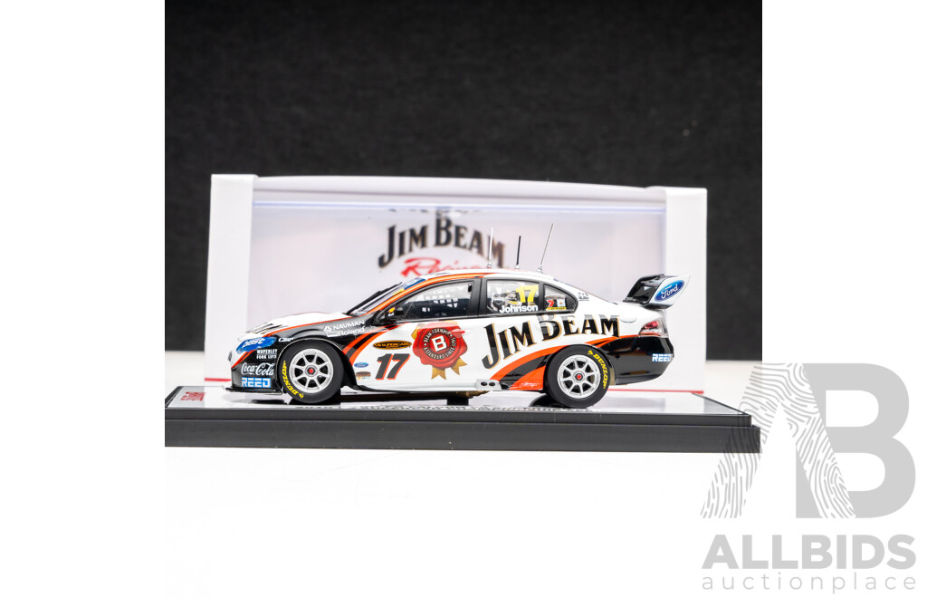 Biante Ford FG Falcon V8 Supercar 2010 Supercar Championship #17 Steven Johnson Jim Beam Racing 1:43 Scale