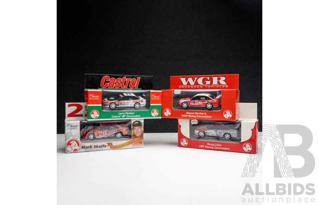 Collection of Four Classic Carlectables Holden V8 Supercars 1:43 Scale