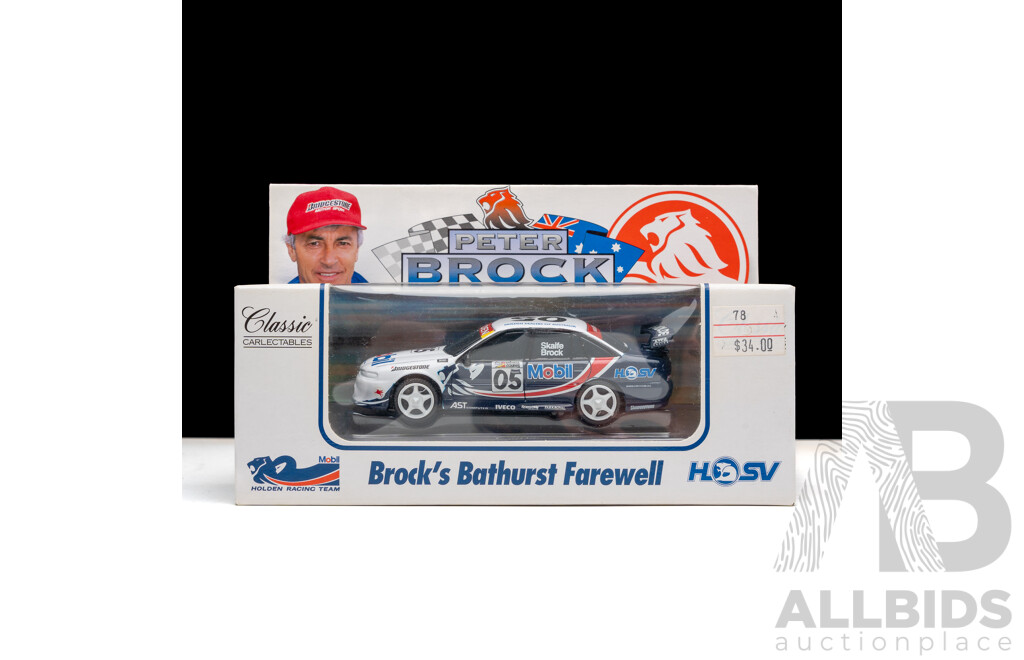 Collection of Three Classic Carlectables Peter Brock Holden V8 Supercars #05 1:43 Scale