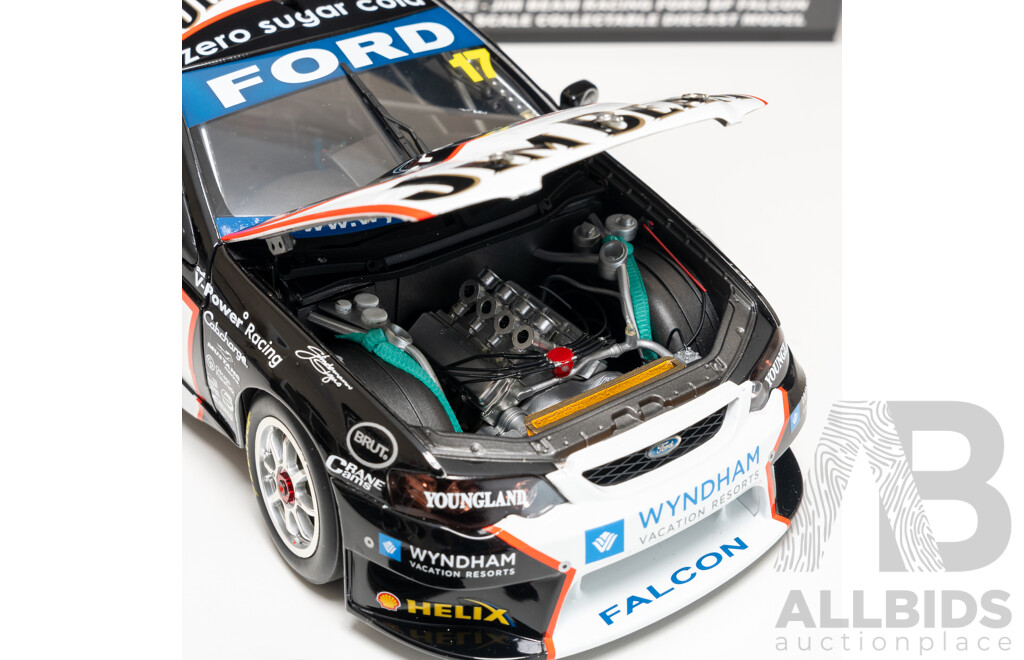 Biante Ford Falcon BF 2007 Super Car #17 Steven Johnson/ Will Davison Jim Beam Racing 1:18 Scale