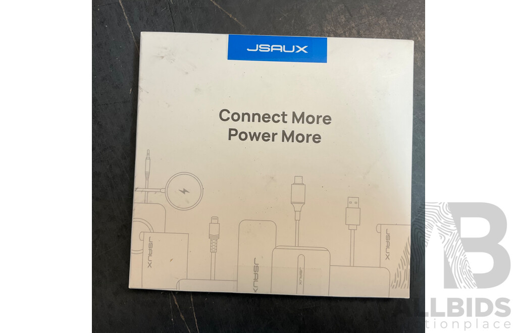 3 In1 Wireless Charging Station X10 & JSAUX Display 8K LXNZ Braided Nylon Cable X80 & 7.5A 250V Plugx40