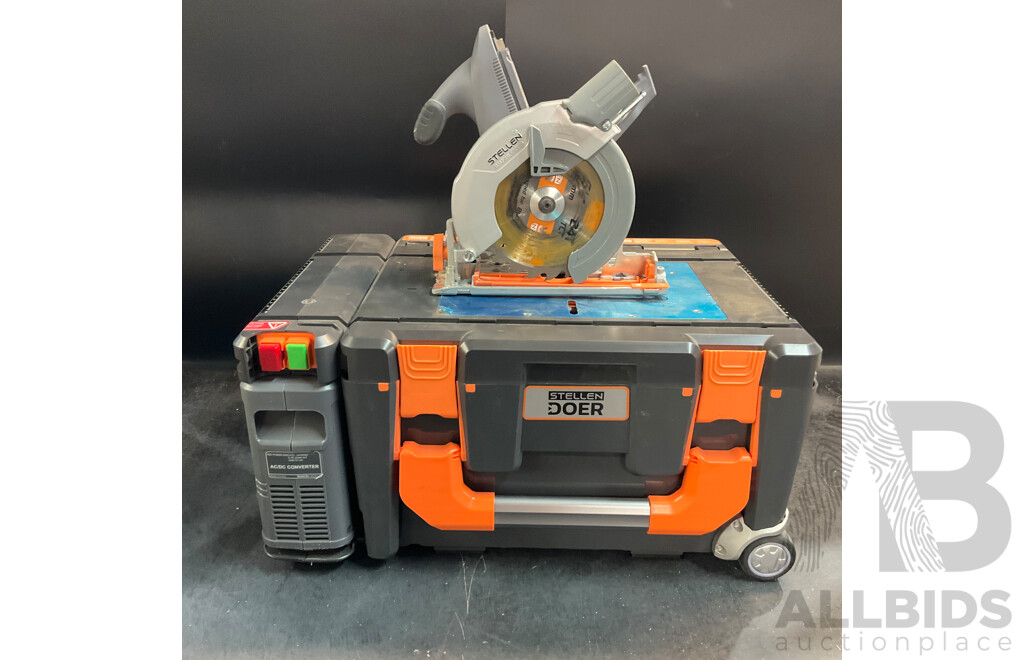 STELLEN DOER 20V_max Brushless Ultimate 12 Compact Tool Shed Work Station Compatible Australia