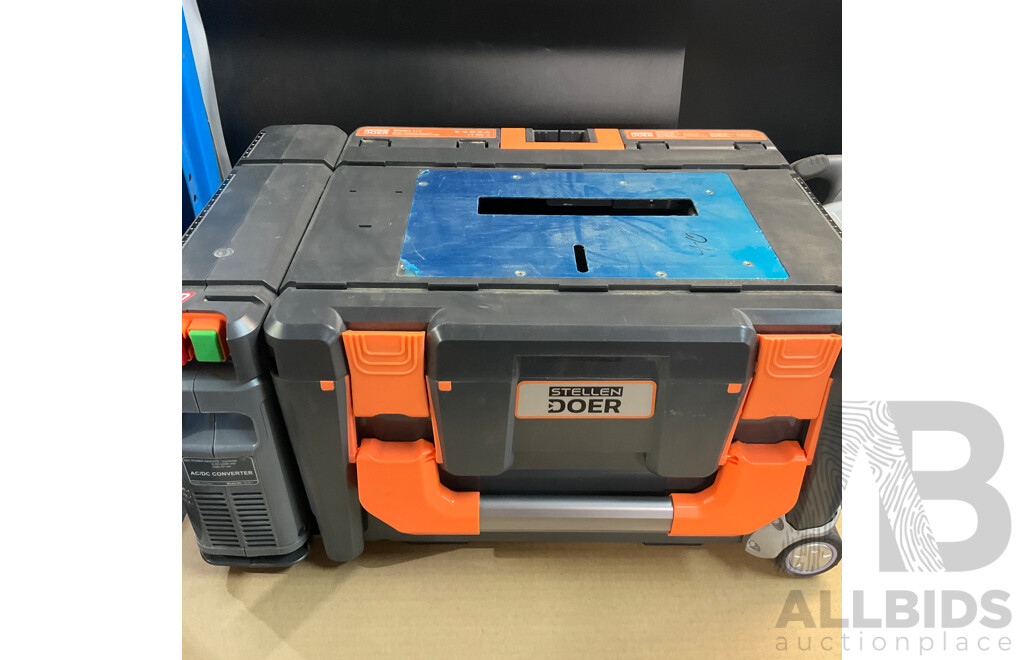 STELLEN DOER 20V_max Brushless Ultimate 12 Compact Tool Shed Work Station Compatible Australia