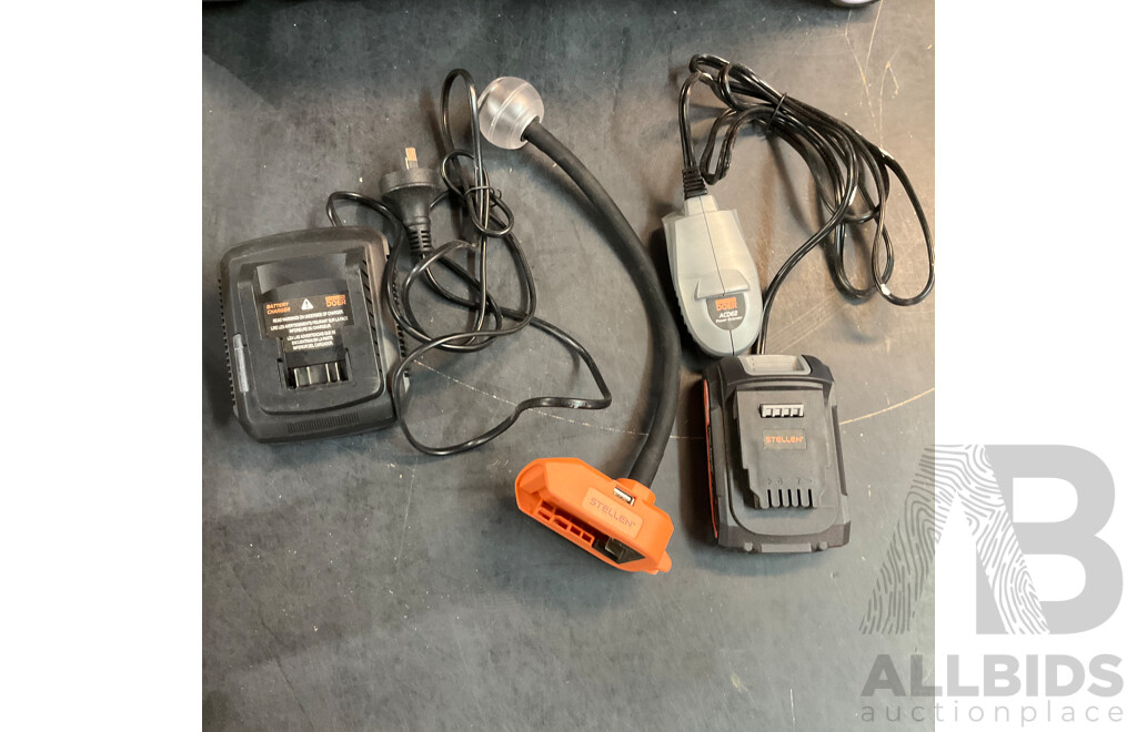 STELLEN DOER 20V_max Brushless Ultimate 12 Compact Tool Shed Work Station Compatible Australia