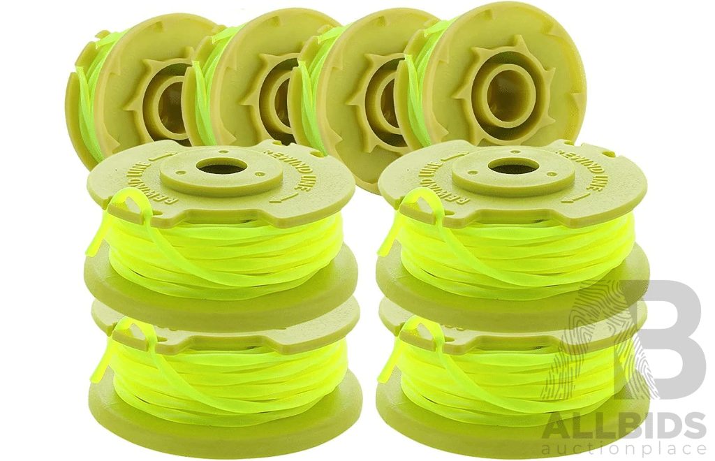 Bulk Lot - Replacement Spool Lines & Car Detailing Brush 10 Pcs & 3D Creative Light & Air Fryer Triple Shelf & 4pcs Badge Holder & More