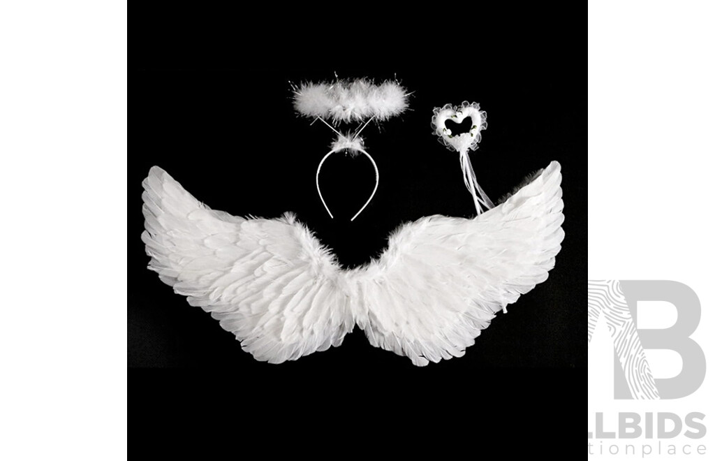 Mixed Lot - Kids Glow in the Dark Blanket & Kids Instax Photo Album & Earring Pack, Angel Costume & Necklace Holder and More