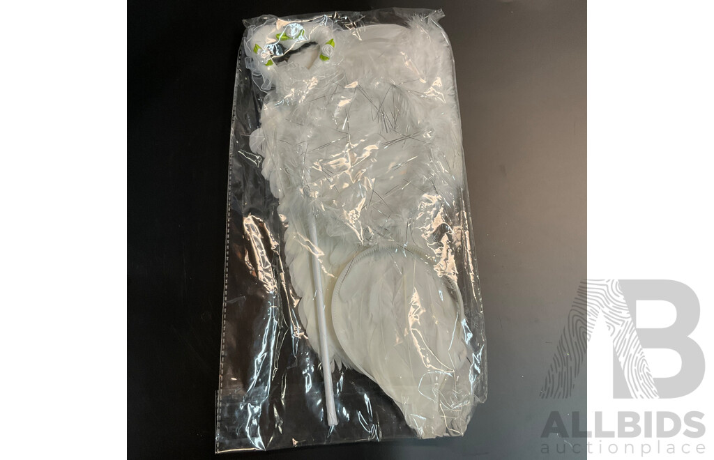 Mixed Lot - Kids Glow in the Dark Blanket & Kids Instax Photo Album & Earring Pack, Angel Costume & Necklace Holder and More