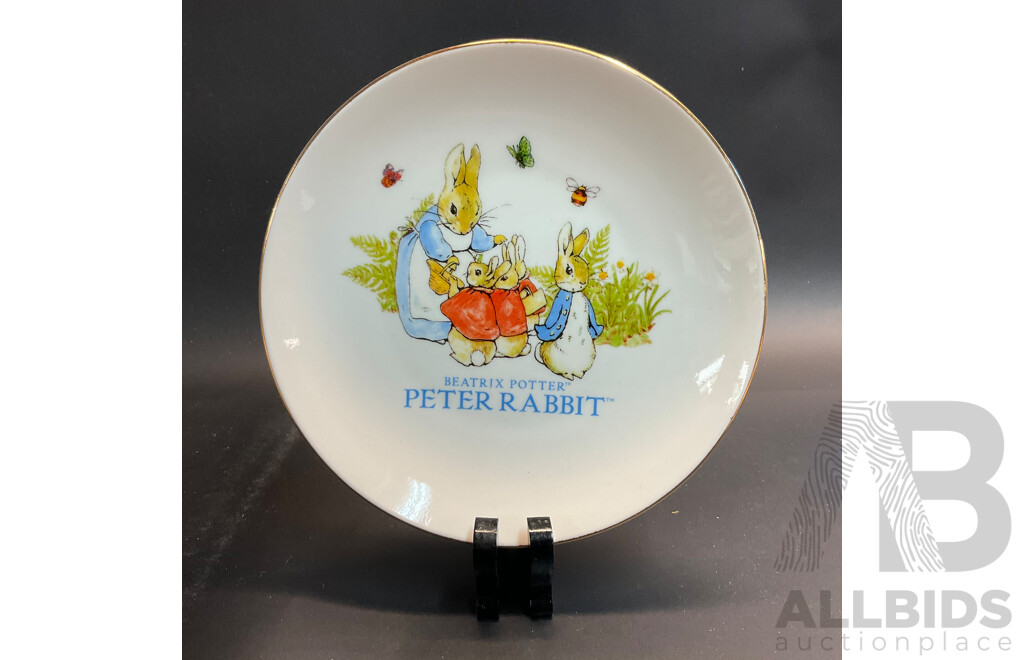 Beatrix Potter Peter Rabbit Plate Set X8 with Appetiser / Snack Plates X5