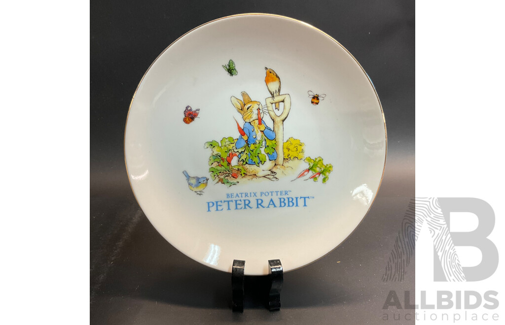 Beatrix Potter Peter Rabbit Plate Set X8 with Appetiser / Snack Plates X5