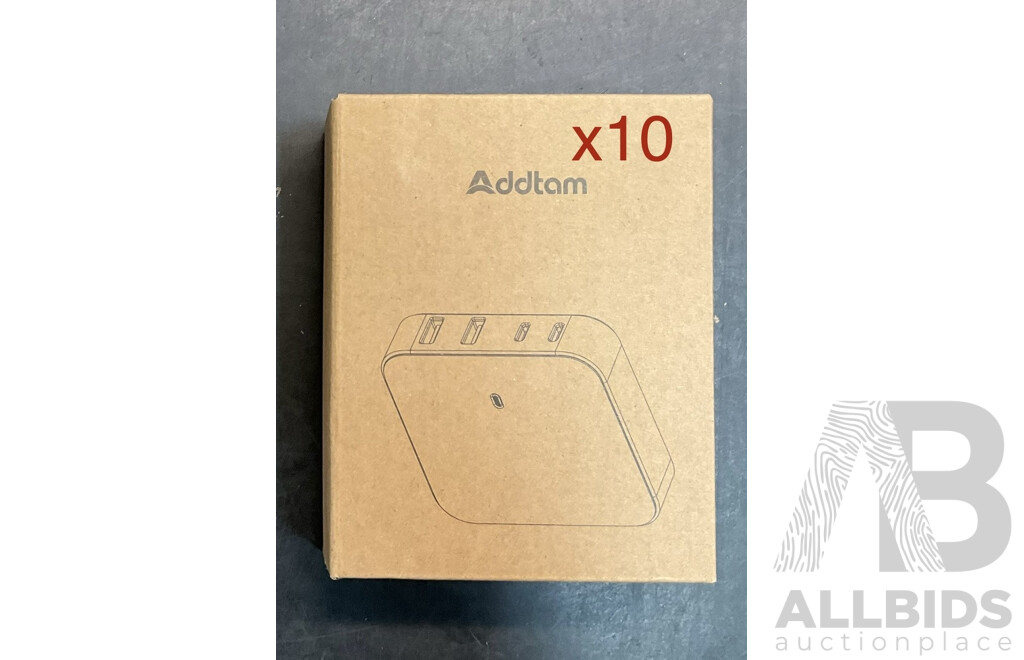 Addtam 100W Desktop GaN Charger - Lot of 10