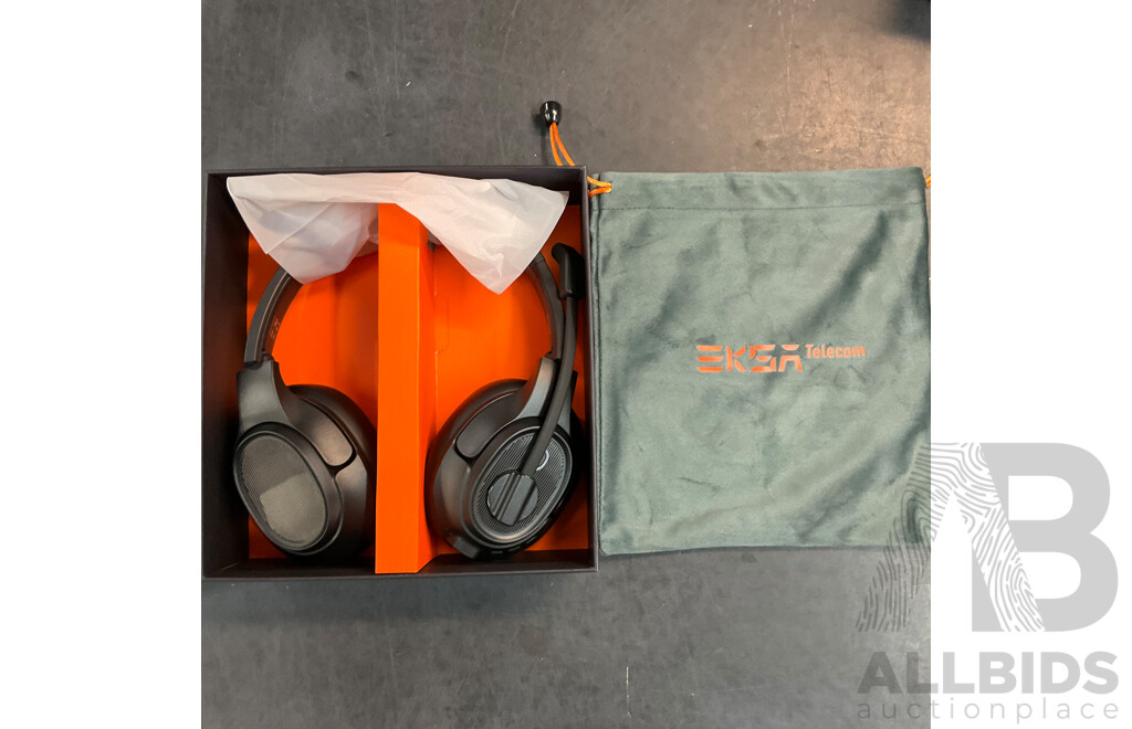 EKSA H6/H16 Wireless Headset & 4x 8K Displayport 1.4 Cable