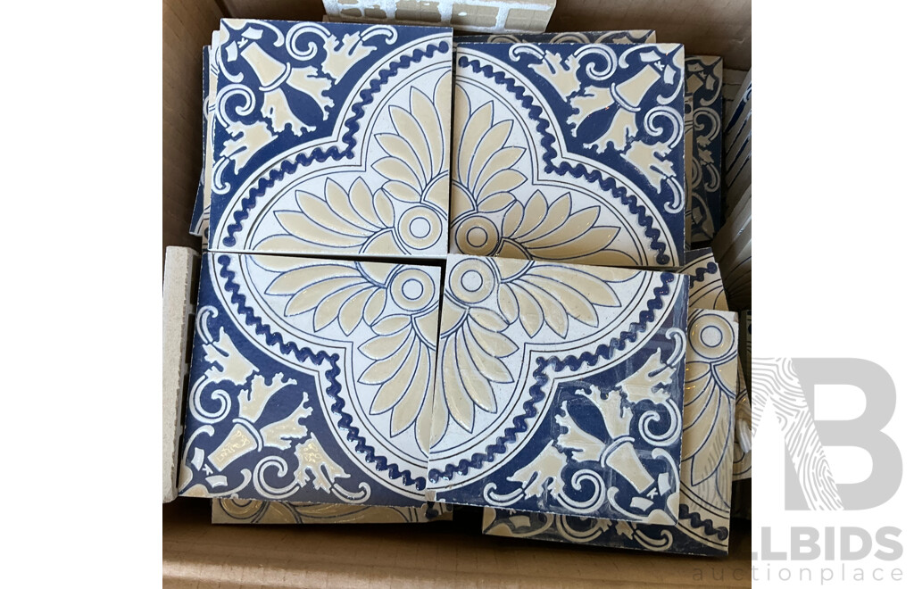 Pallet of Mosaic & Decorative Tiles - Assorted 100x100x8 mm