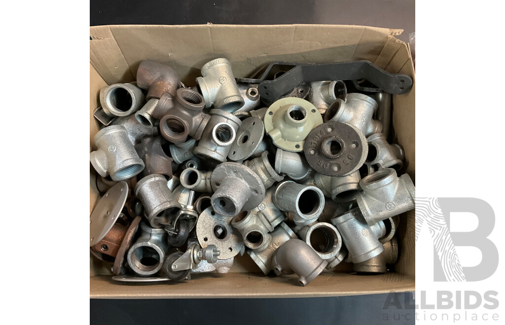 22mm Copper Tee Join/JunctionTube X50 PCS & 22mm Coupling Elbow Copper Pipe Tube Fitting X50PCS  & Assorted Plumbing Fittings