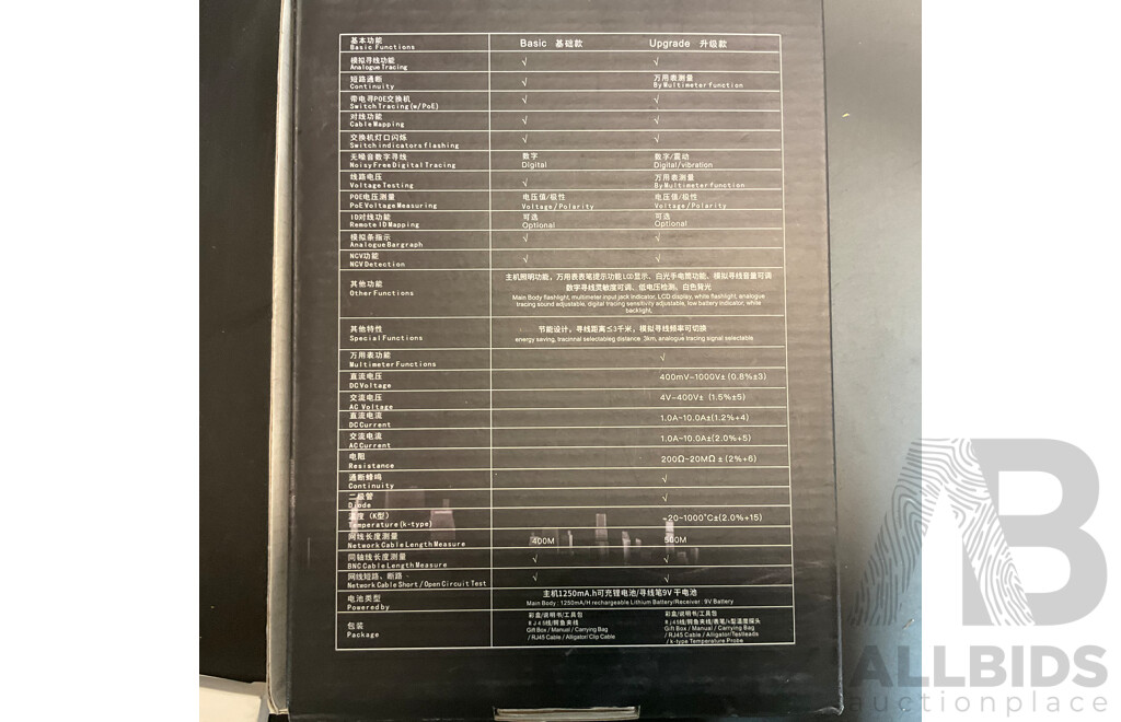 Mixed Lot - Network Cable Tester & Australia Power Cable/ Plugs/ Adapters and 3DS Games & More