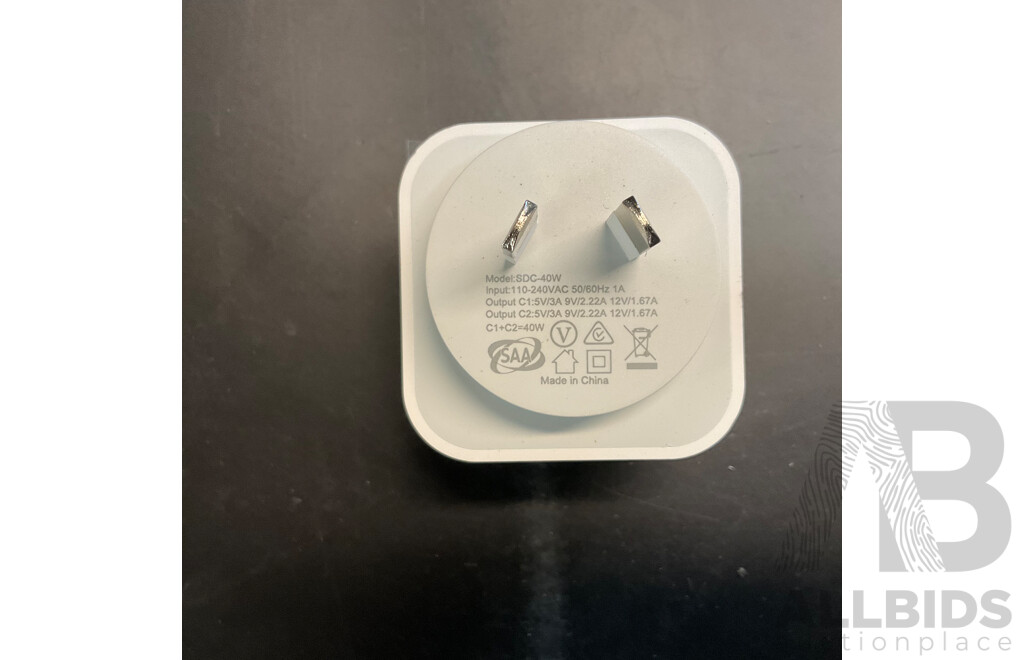 Mixed Lot - Network Cable Tester & Australia Power Cable/ Plugs/ Adapters and 3DS Games & More