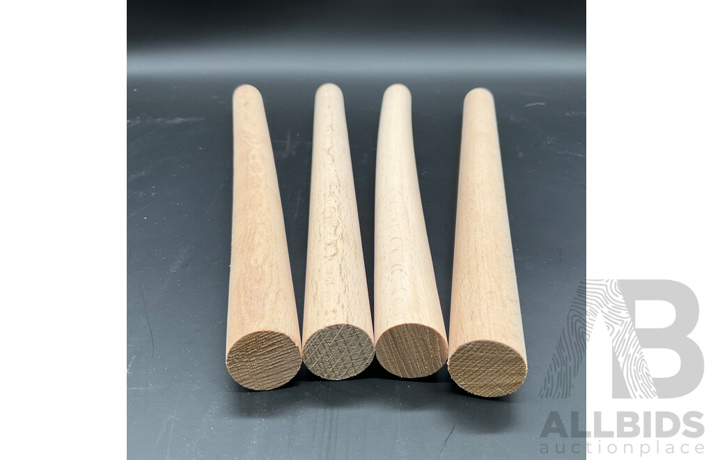 Multi-Purpose Wooden Dowel Rods 315 X 21.2mm - Lot of 120