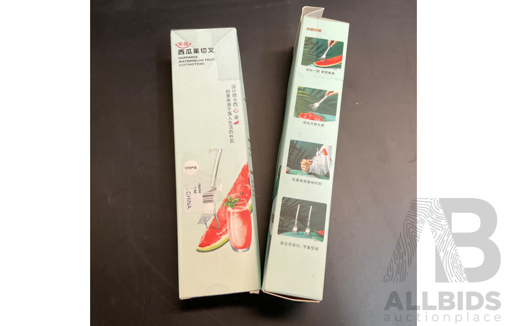 Box of  Australia Power Cable with Mixed Household Items Included Phone Tripod Stand, Oiler, Mini Speaker ,Mini Printer and More