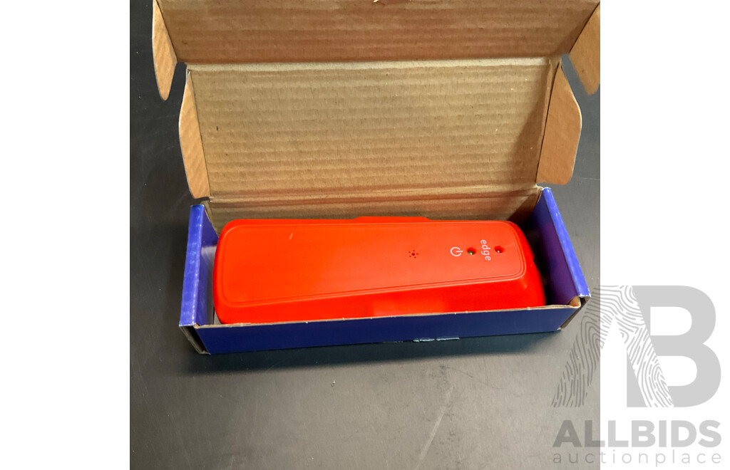 Box of  Australia Power Cable with Mixed Household Items Included Phone Tripod Stand, Oiler, Mini Speaker ,Mini Printer and More