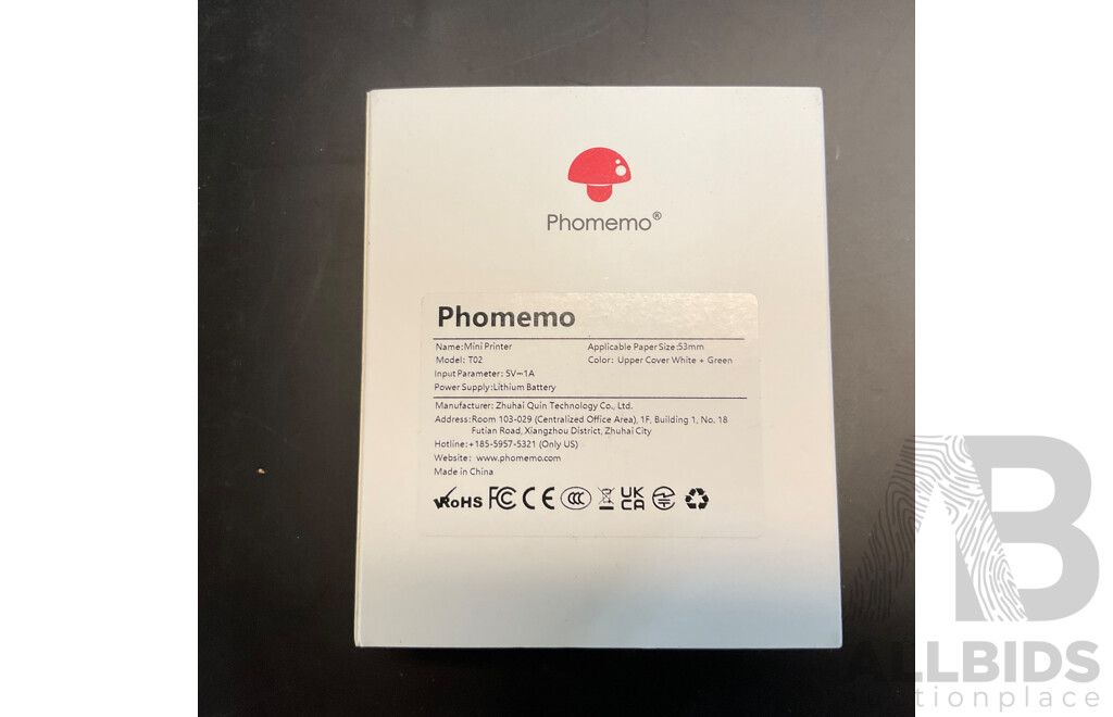 Box of  Australia Power Cable with Mixed Household Items Included Phone Tripod Stand, Oiler, Mini Speaker ,Mini Printer and More