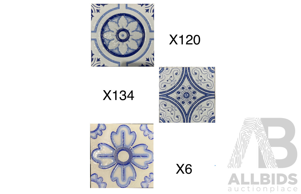 Two Boxes of Mosaic & Decorative Tiles - 100x100x8 mm
