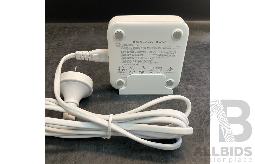 Addtam 100W Desktop GaN Charger - Lot of 10