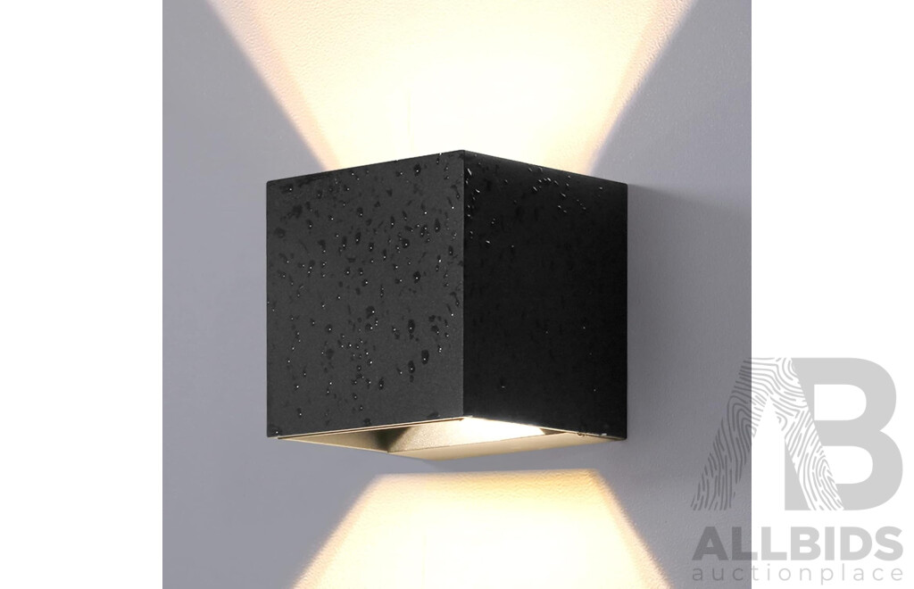 LED Up& Down Outdoor Wall Lights 10W 3200K Warm White - Lot of 8