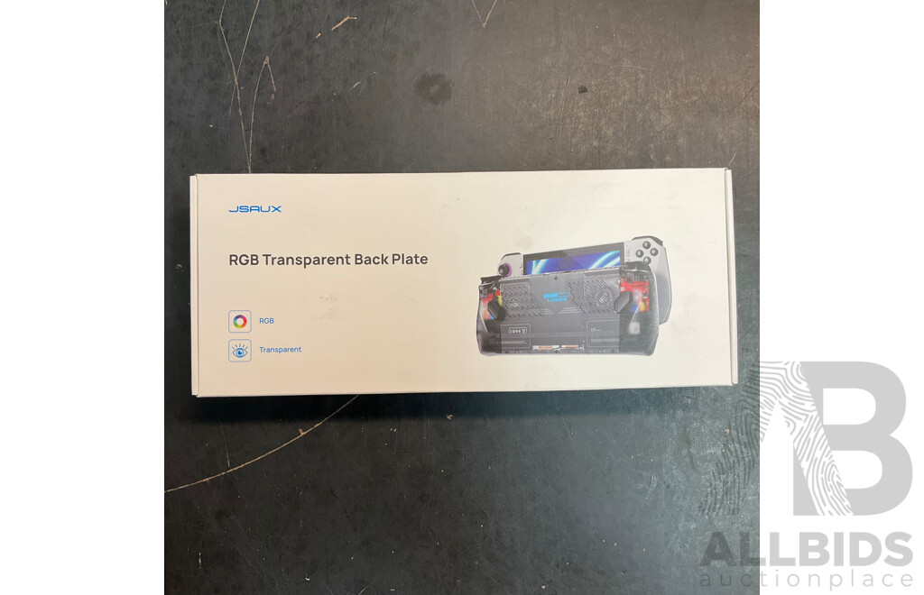 Mixed Lot - ZYBER Charging Dock & RGB Transparent Back Plate & Doubleshock4 Wireless Controller for PS4 & Phone Holder & Plastic Hard Shell Case for APPLE Air 13