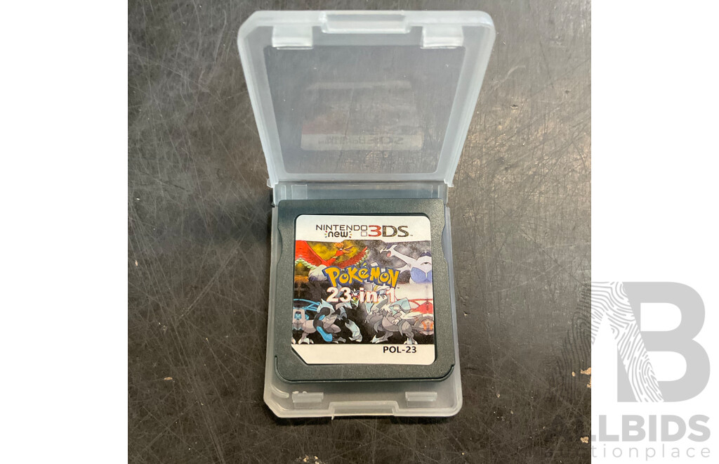 BULK Lot - Doubleshock 4 Wireless Controller for PS4 & Nintendo 3DS Pokemon 23in1 & Super Combo 208in1 Game & Gaming Mouse Pad 31.5x11.8 Inch