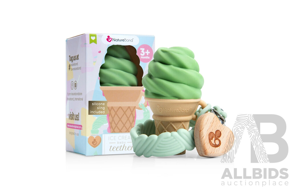 NatureBond Baby Food Feeder/Fruit Feeder Pacifier & Silicone Baby Teether - Assorted Colours - Lot of 60 - Estimated Total RRP $1,167