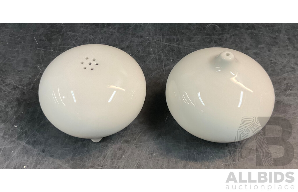 Tripod by LOVERAMICS Salt & Pepper Set X6 and Oil& Vinegar Set X6 - Lot of 12