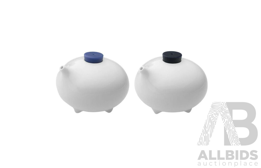 Tripod by LOVERAMICS Salt & Pepper Set X6 and Oil& Vinegar Set X6 - Lot of 12