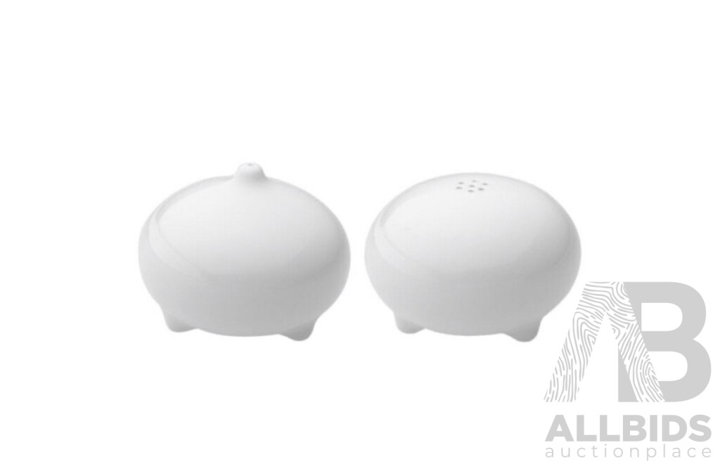 Tripod by LOVERAMICS Salt & Pepper Set X6 and Oil& Vinegar Set X6 - Lot of 12