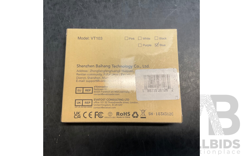 Addtam 100W Desktop GaN Charger X10 & Veektomx 10000mAh Power Bank ( Assorted Colour) X10 - Lot of 20