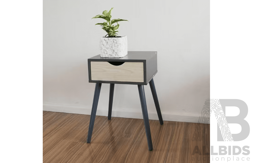 Navy Blue Round 42cm Table Legs - 20 Set