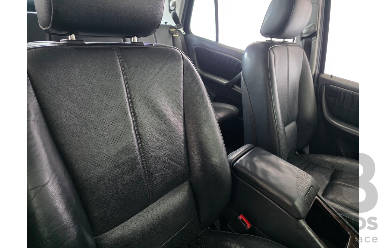 6/2003 Mercedes-Benz ML 270 CDI (4x4) W163 4d Wagon White Turbo Diesel 2.7L